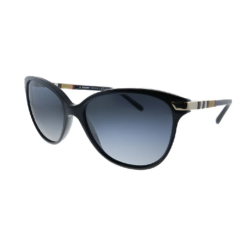 Burberry  BE 4216 3001T3 Womens Cat-Eye Sunglasses Rectangle - Rimmed 