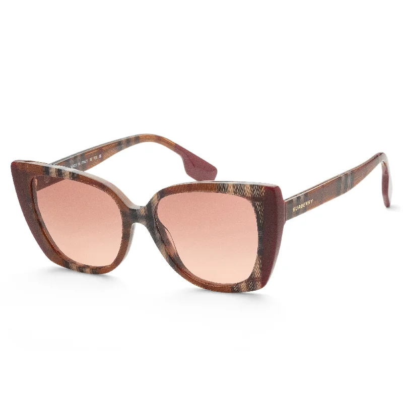 Burberry Women's 54 mm Sunglasses Vintage - Style Browline Glasses