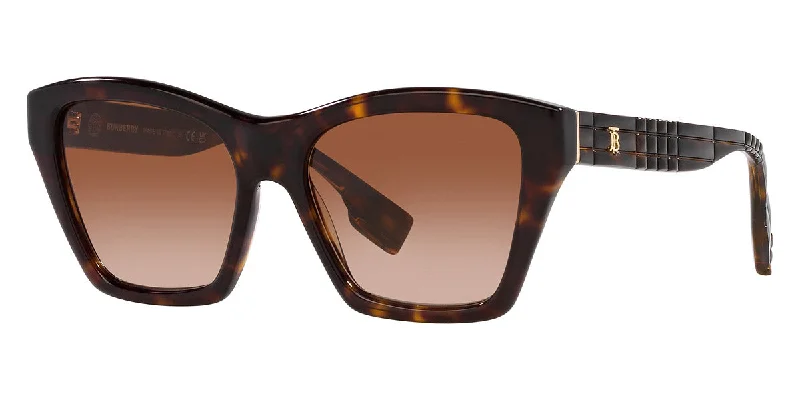 Burberry Women's 54mm Sunglasses Leather - Trimmed Luxe Style