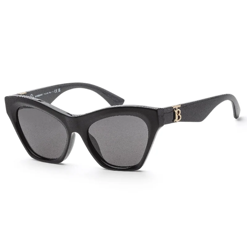 Burberry Women's 55mm Nero Sunglasses BE4420U-300187-55 Wood - Grain Accent Natural Look