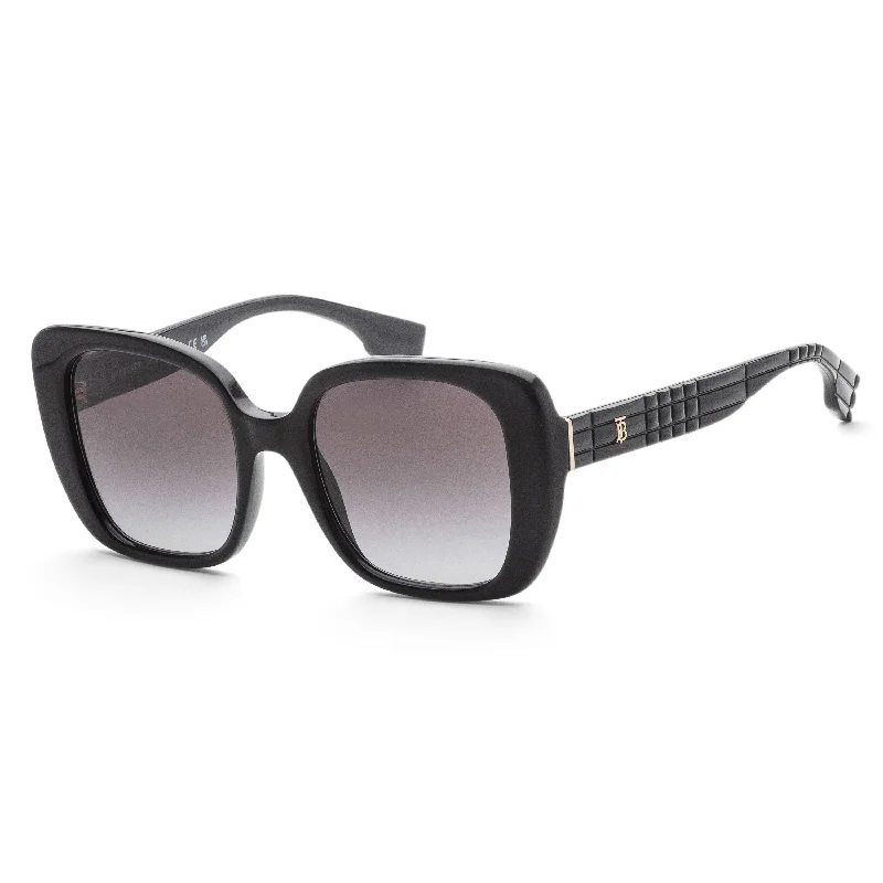 Burberry Women's BE4371-30018G Helena 52mm Black Sunglasses Cat - Eye Feminine Design
