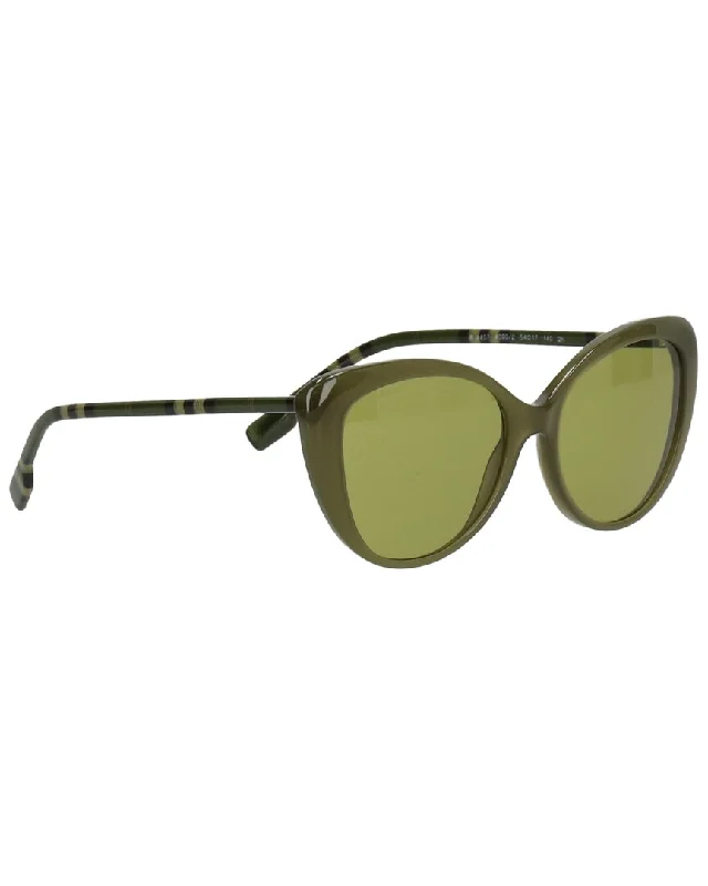 Burberry Women's BE4405F 54mm Sunglasses Classic Aviator Style
