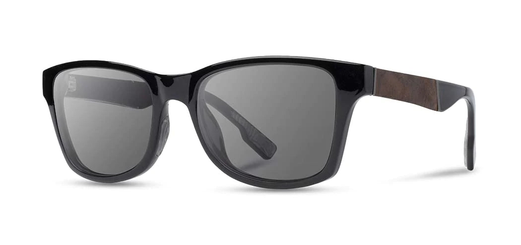 Canby ACTV Sunglasses | Black / Elm Burl | Grey Polarized | Shwood Wrap - Around Ski Goggles Canby ACTV Sunglasses | Black / Elm Burl | Grey Polarized | Shwood Wrap - Around Ski Goggles