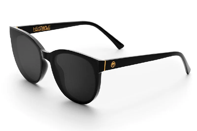 CARAT SUNGLASSES: BLACK POLARIZED Gradient - Lens 
