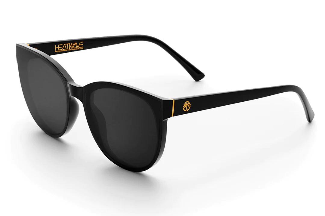 CARAT SUNGLASSES: BLACK Glitter - Embellished Party Glasses