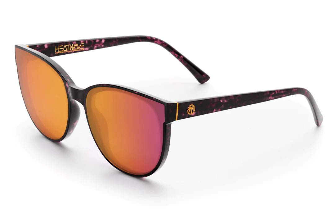 CARAT SUNGLASSES: Velvet Tortoise - Polarized Rose Gold Lens Steampunk - Inspired Goggles CARAT SUNGLASSES: Velvet Tortoise - Polarized Rose Gold Lens Steampunk - Inspired Goggles