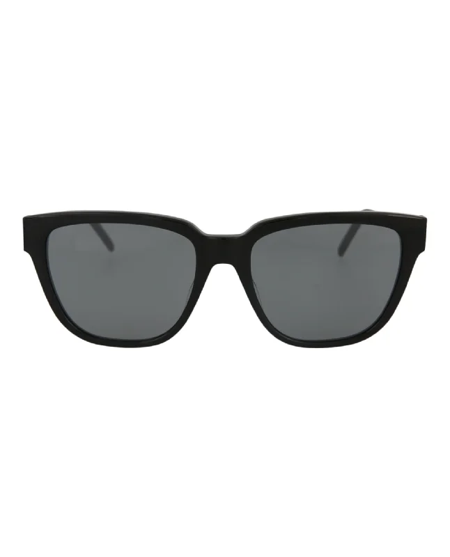 Cat Eye-Frame Acetate Sunglasses Transparent Frame Trend
