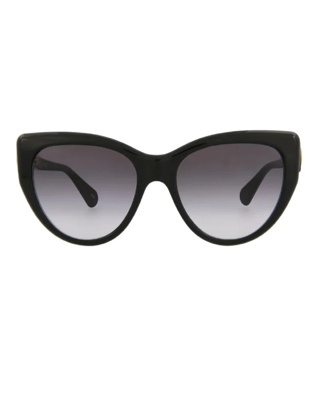 Cat Eye-Frame Injection Sunglasses Retro Round - Frame Look