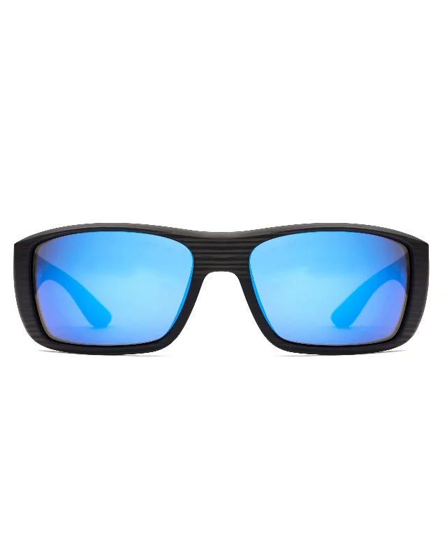 Black Woodland Matte / LIT Mirror Blue / Polar