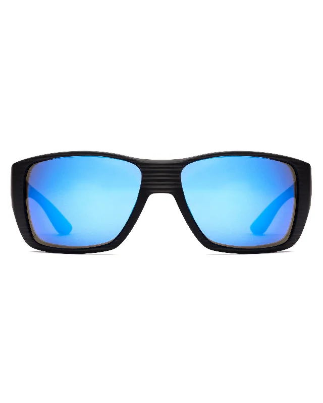 Black Woodland Matte / Mirror Blue / LIT Lens
