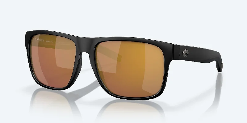 SPEARO XL MATTE BLACK W/ GOLD MIRROR 580G Thin - Rimmed Elegant Style