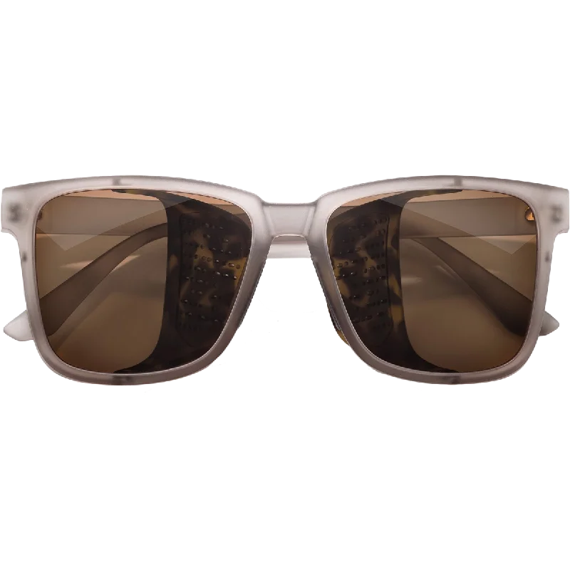 Couloir - Matte Mist Amber Retro Round - Frame Look