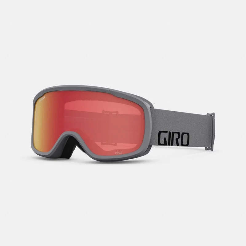 Giro Cruz Goggle - Grey Wordmark Sports - Wrap Performance Look