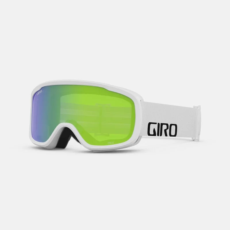 Giro Cruz Goggle - White Wordmark Prescription Glasses