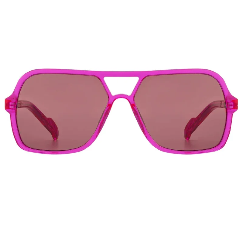 Cut Fifty (Raspberry + Blush) Chunky Black - Frame Goth Look