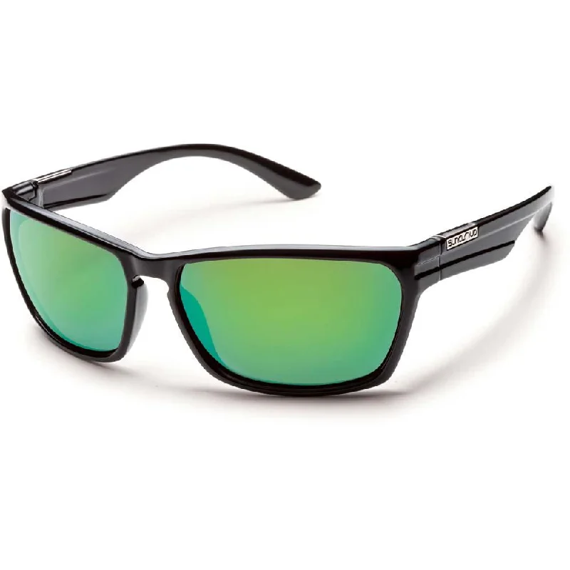 Black/Polarized Green Mirror