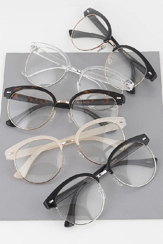 DAD GLASSES Rectangle Business Style