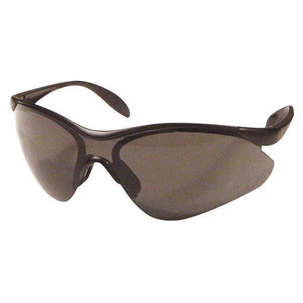Dentec Safety MIRANDA™ CSA Safety Glasses Black Frame W/Paddle Temples Thin - Rimmed Elegant Style