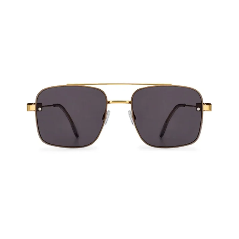 Devon Weekend (Gold + Black) Classic Aviator Style