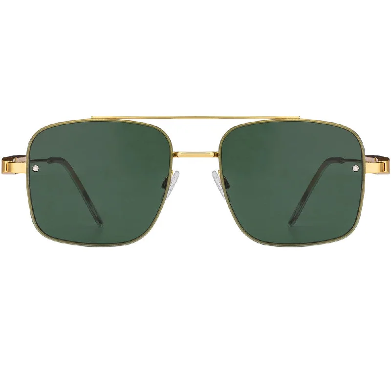 Devon Weekend (Gold + Green) Polarized - Lens Fishing Style