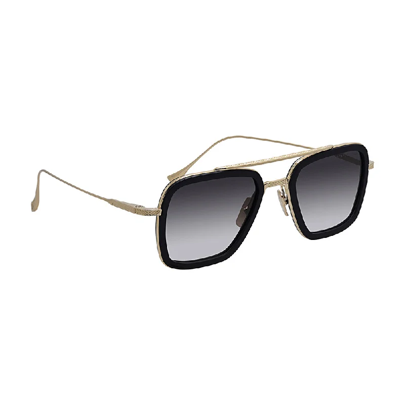 Dita Flight.006 DT 7806-B-BLK-GLD-52 Unisex Aviator Sunglasses Small - Frame Dainty Design