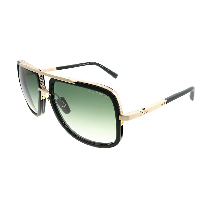 Dita Mach-One DRX-2030-F-BLK-12K-59 Unisex Aviator Sunglasses Thin - Rimmed Elegant Style Dita Mach-One DRX-2030-F-BLK-12K-59 Unisex Aviator Sunglasses Thin - Rimmed Elegant Style