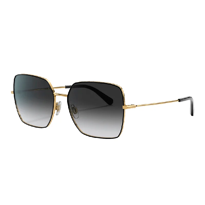 Dolce & Gabbana  DG 2242 13348G 57mm Womens Square Sunglasses Clip - On Sunglasses Convenience