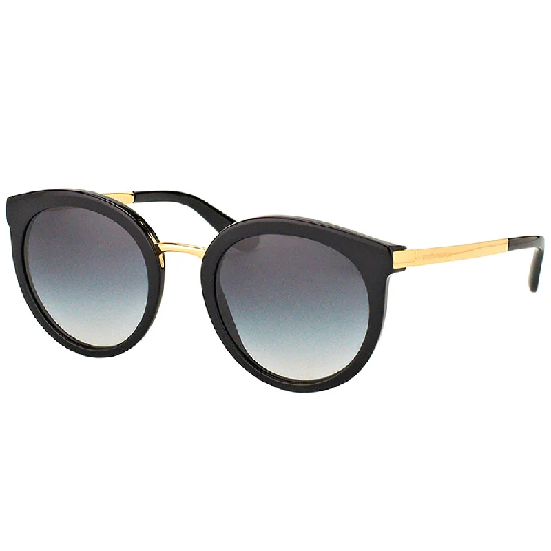 Dolce & Gabbana DG 4268 501/8G Womens Round Sunglasses Art - Deco - Inspired Eyewear Dolce & Gabbana DG 4268 501/8G Womens Round Sunglasses Art - Deco - Inspired Eyewear