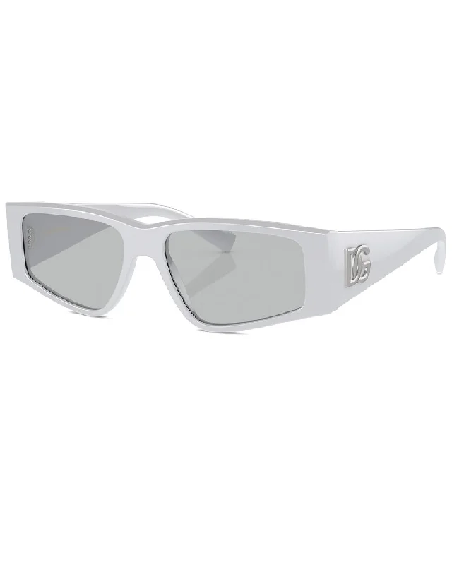 Dolce & Gabbana Men's DG4453 55mm Sunglasses Retro Round - Frame Look