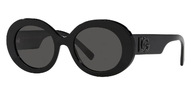 Dolce & Gabbana Women's 51mm Black Sunglasses DG4448-501-87-51 Glitter - Embellished Party Glasses Dolce & Gabbana Women's 51mm Black Sunglasses DG4448-501-87-51 Glitter - Embellished Party Glasses