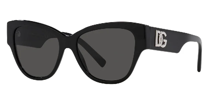 Dolce & Gabbana Women's 54mm Black Sunglasses DG4449-501-87-54 Vintage - Style Browline Glasses Dolce & Gabbana Women's 54mm Black Sunglasses DG4449-501-87-54 Vintage - Style Browline Glasses