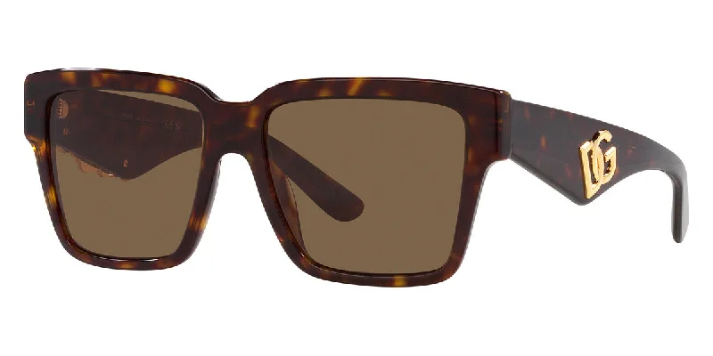 Dolce & Gabbana Women's 55mm Havana Sunglasses Clip - On Sunglasses Convenience