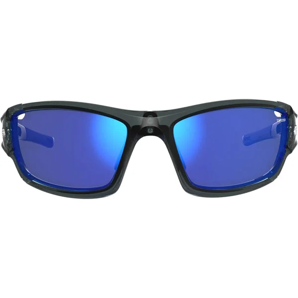 Dolomite 2.0 - Crystal Smoke/Clarion Blue Polarized Leather - Trimmed Luxe Style