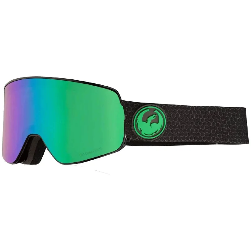Dragon Nfx2 Snowboard Goggles - Split/Lumalens Green Ion Prescription Glasses