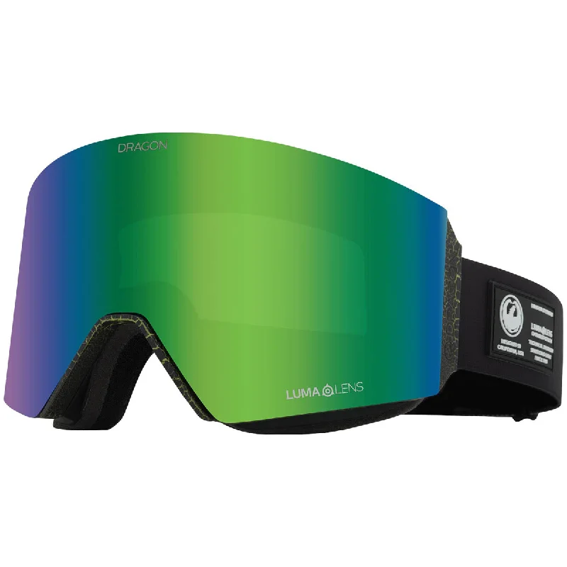 Dragon Rvx Mag Otg Snowboard Goggles - Lichen/Lumalens Green Ion Magnetic - Attachment Style Dragon Rvx Mag Otg Snowboard Goggles - Lichen/Lumalens Green Ion Magnetic - Attachment Style