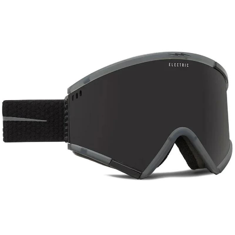 Electric Roteck Snowboard Goggles - Matte Stealth Black/Onyx Wood - Grain Accent Natural Look Electric Roteck Snowboard Goggles - Matte Stealth Black/Onyx Wood - Grain Accent Natural Look