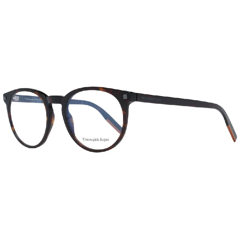 Ermenegildo Zegna  Men Optical Men's Frames Vintage - Style Browline Glasses