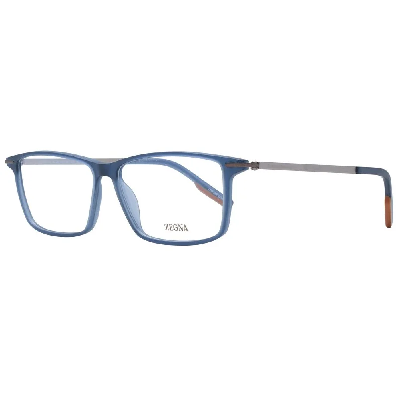 Ermenegildo Zegna  Men Optical Men's Frames Round - Rimmed Bohemian Look