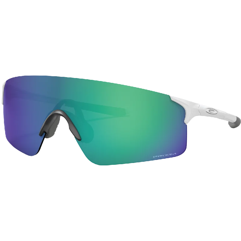 EVZero Blades - Matte White/Prizm Jade Colored - Lens Sports Style
