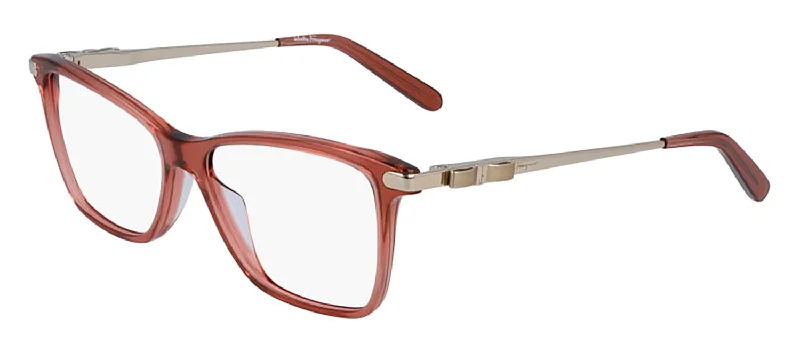 Ferragamo SF2872 251 Square Eyeglasses Oval - Shaped Academic Look