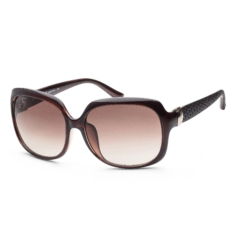 Ferragamo Women's Fashion 59mm Sunglasses Glossy Metal Frame Look