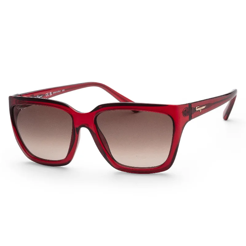 Ferragamo Women's Fashion 59mm Sunglasses Geometric - Shaped Avant - Garde