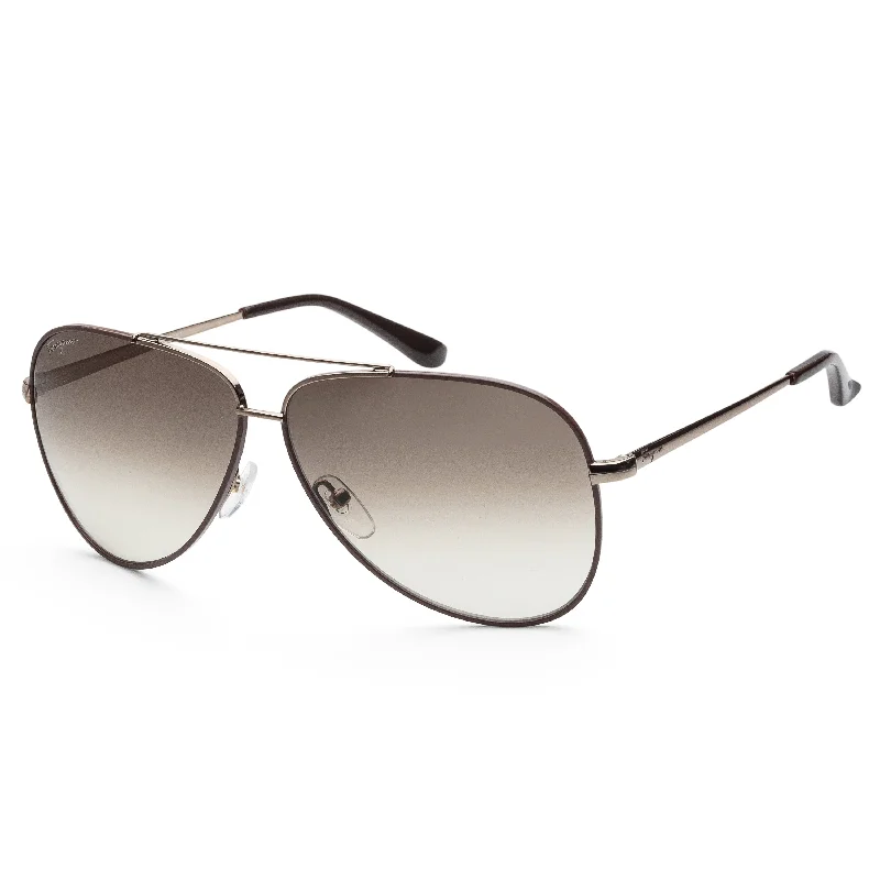 Ferragamo Women's SF131S-211 Fashion 60mm Shiny Brown Sunglasses Magnetic - Attachment Style Ferragamo Women's SF131S-211 Fashion 60mm Shiny Brown Sunglasses Magnetic - Attachment Style