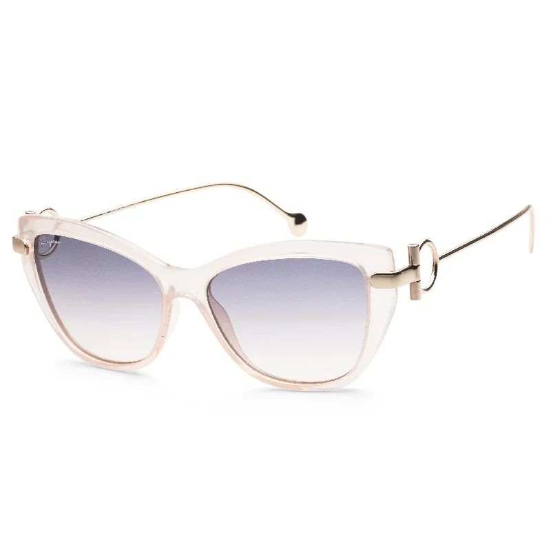 Ferragamo Women's SF928S-5515290 Fashion 55mm Nude Sunglasses Retro - Inspired 