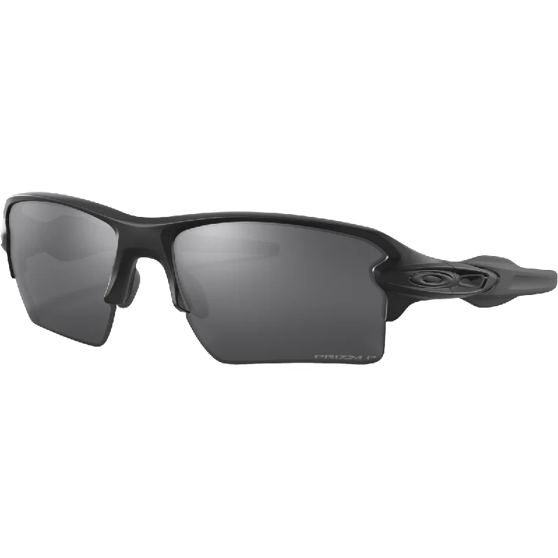 Flak 2.0 XL - Matte Black/Prizm Black Polarized Unisex Angular Frame Style