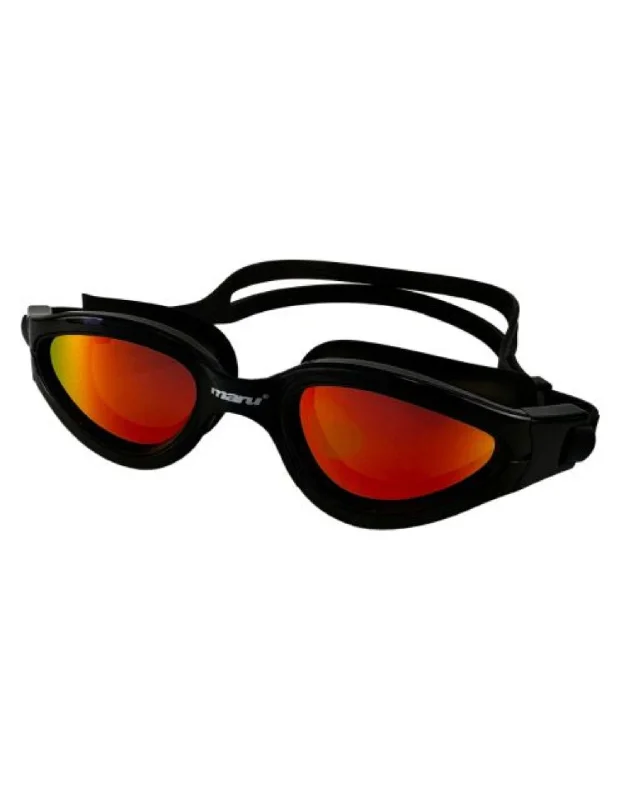Groove Polarized Mirror Anti Fog Goggle Wood - Grain Accent Natural Look