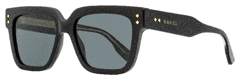 Gucci Men's Square Sunglasses GG1084S 001 Black/Gold 54mm Rhinestone - Embellished Glam Design Gucci Men's Square Sunglasses GG1084S 001 Black/Gold 54mm Rhinestone - Embellished Glam Design