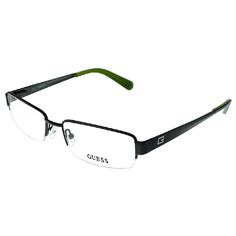 Guess  GU 1767 OL 53mm Unisex Semi-Rimless Eyeglasses 53mm Geometric - Shaped Avant - Garde