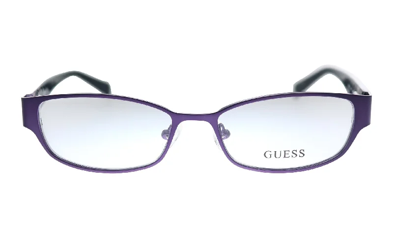 Guess  GU 2412 PUR 52mm Womens Rectangle Eyeglasses 52mm Hipster Style
