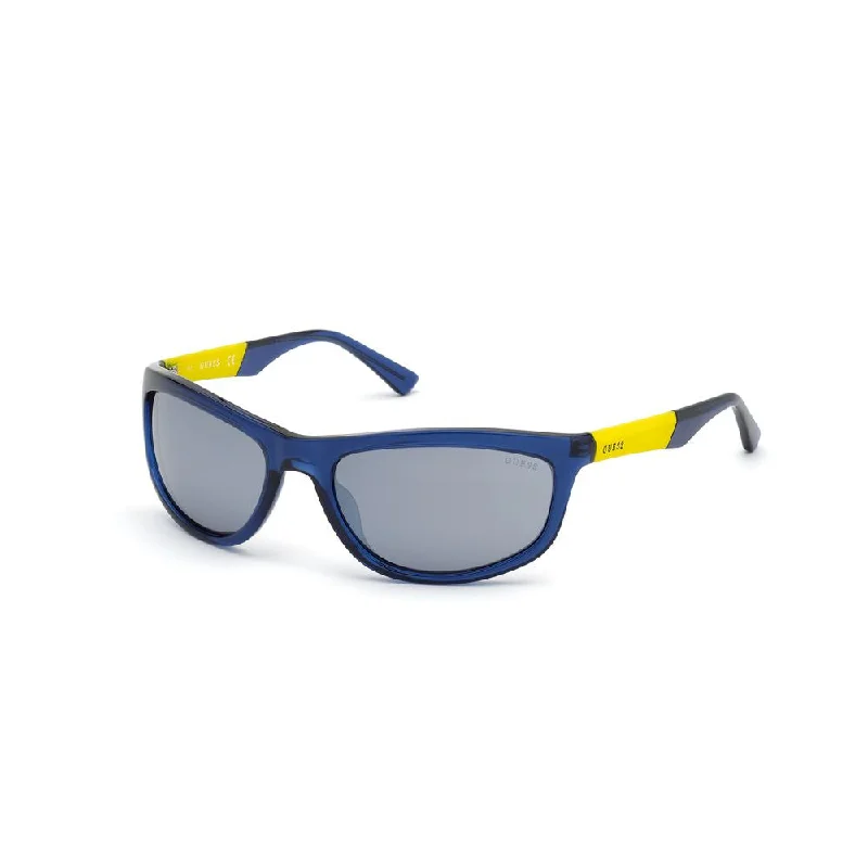 Guess  Injected Men's Sunglasses Steampunk - Inspired Goggles